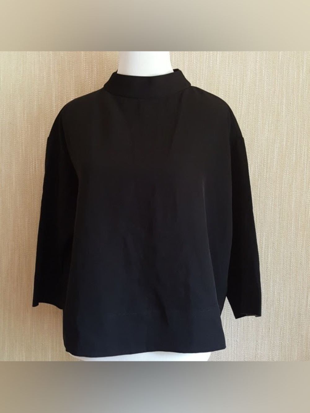 Everlane Japanese GoWeave Mock Neck Top